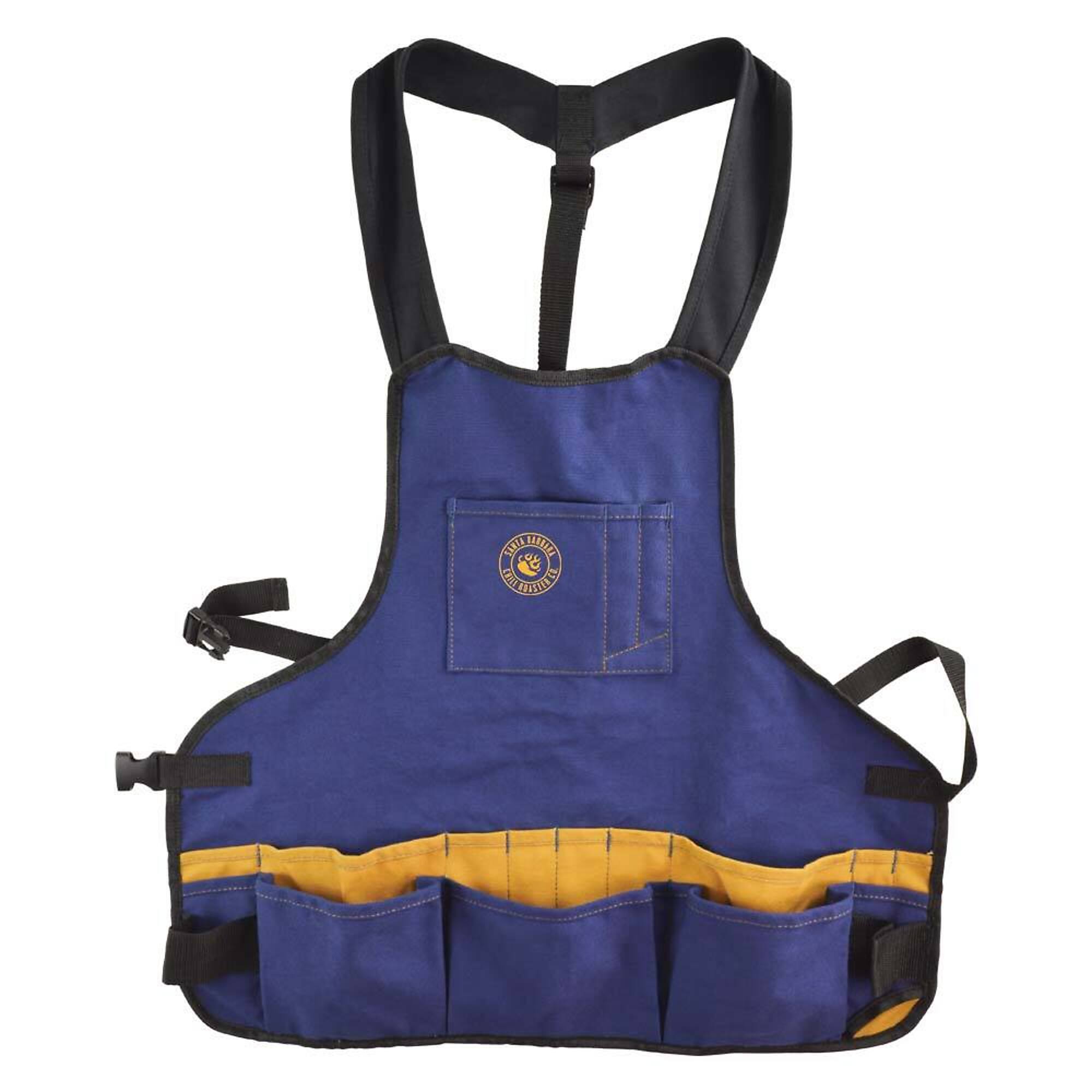 Santa Barbara Chili Roaster CRAPRON-BS Grill BBQ Aprons Kitchen Chef Bib - Professional for BBQ, Baking, Cooking for Men & Women